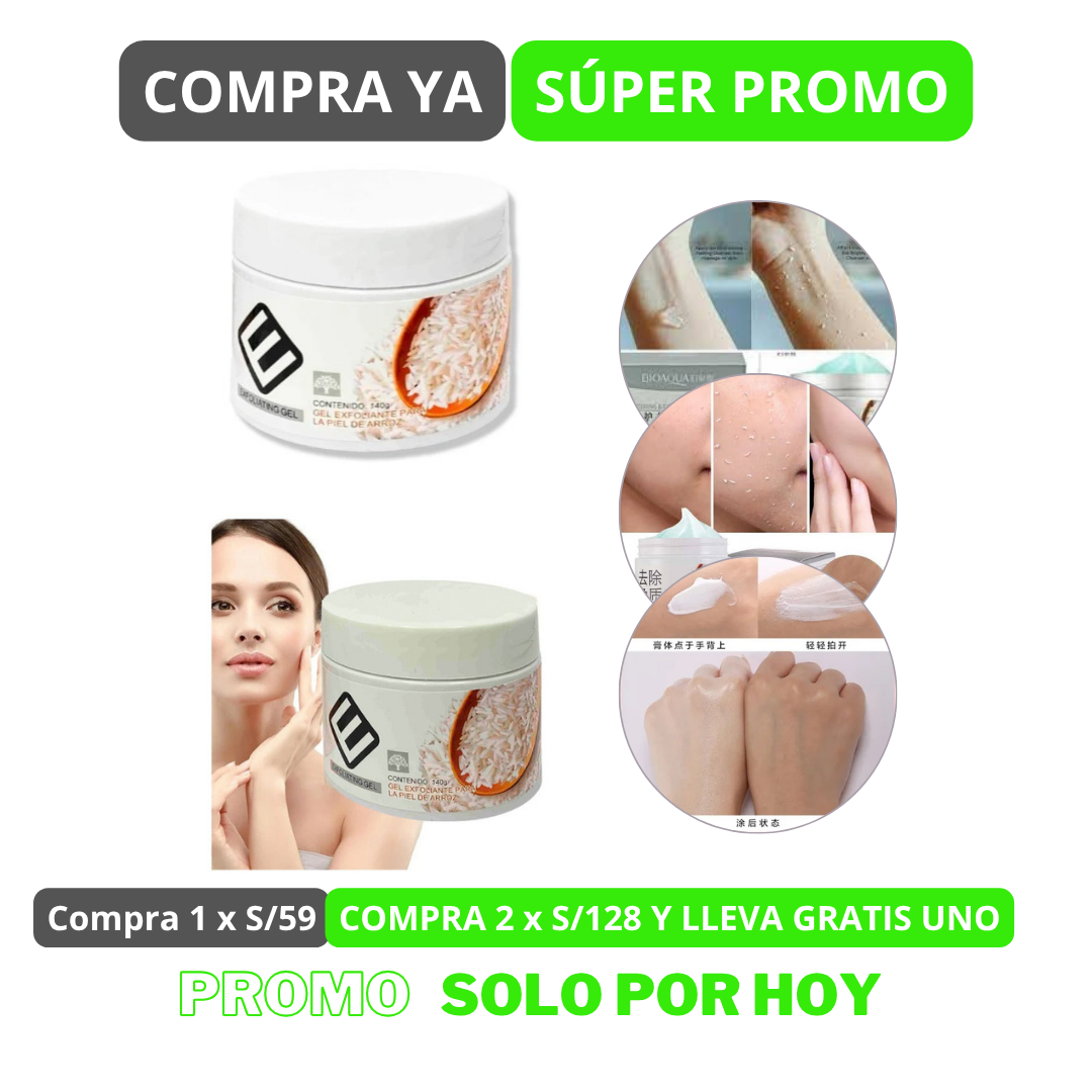 GEL ACLARADOR DE ARROZ / Envió gratis