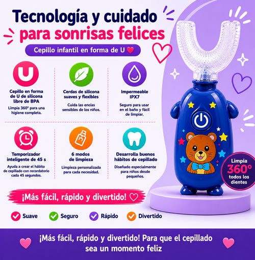 - Cepillo 360 para niños -