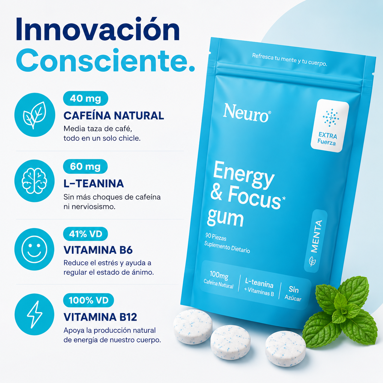 FOCUS & ENERGY CHICLE
